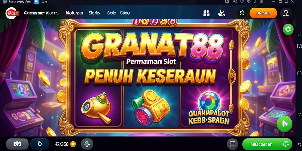 Tampilan gameplay Slot di GRANAT88 yang mengasyikkan.