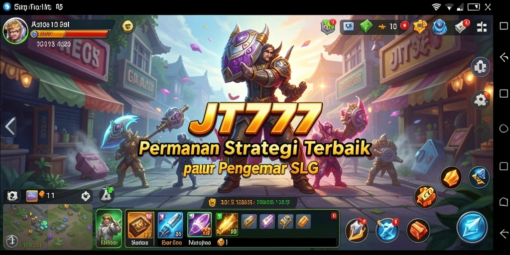 Tampilan menarik dari gameplay JT777 yang penuh strategi.