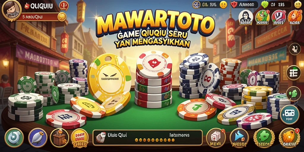 Screenshot gameplay QiuQiu MAWARTOTO yang seru.